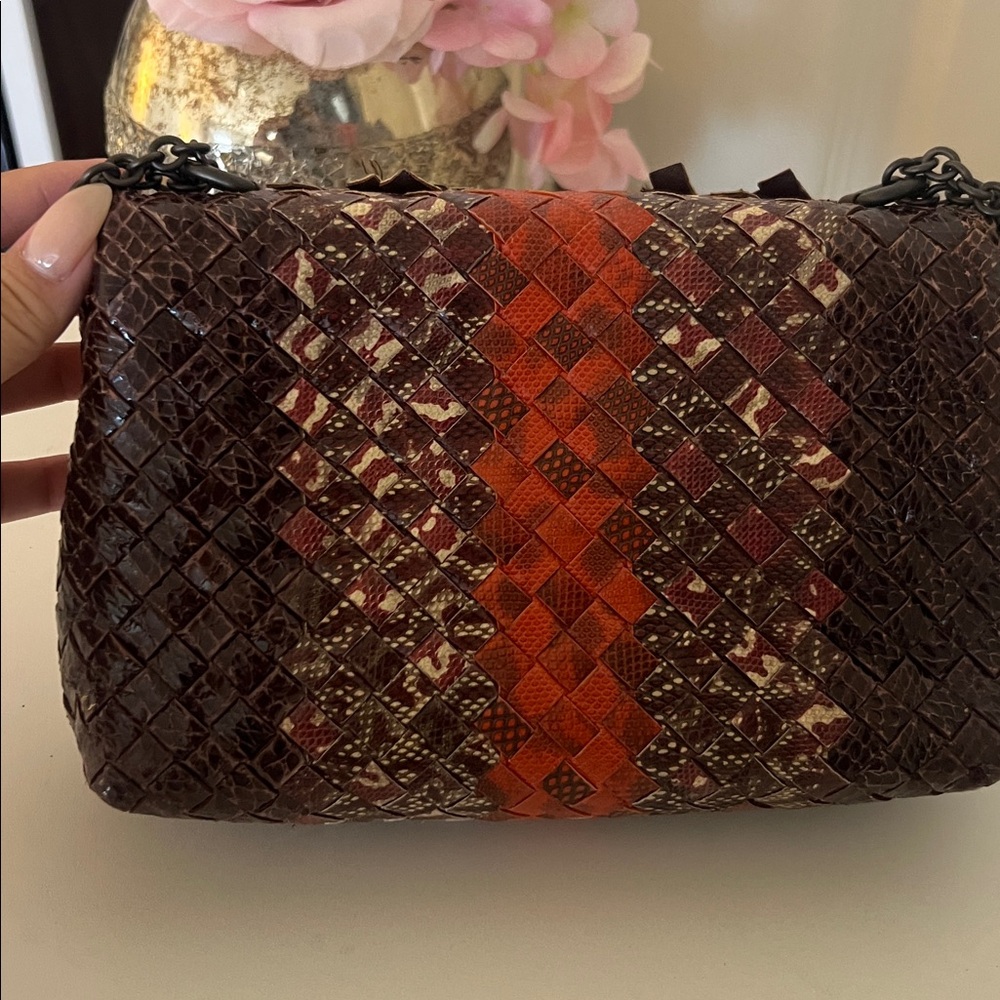 Bottega Veneta olimpia lizard skin crossbody - Picture 4 of 4